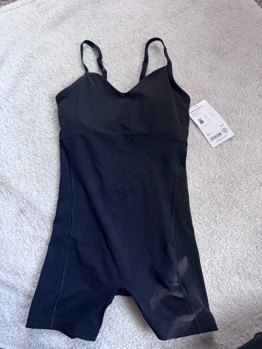 Athleta Black Sleeveless Midi Activedress